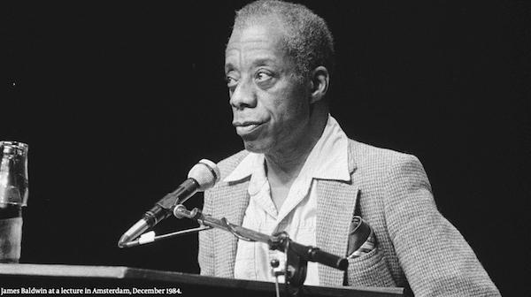  | James Baldwin at a lecture in Amsterdam December 1984 | MR Online